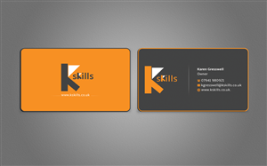 Business Card Design by shaikhdesign for Kskills | Design: #3895203