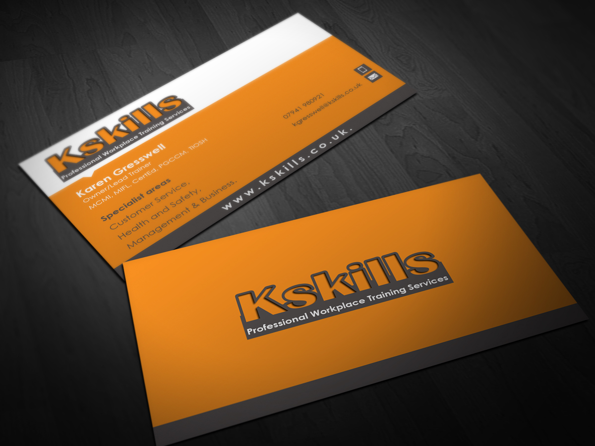 Design de Carte de Visite par Pointless Pixels India pour Kskills | Design #3922334