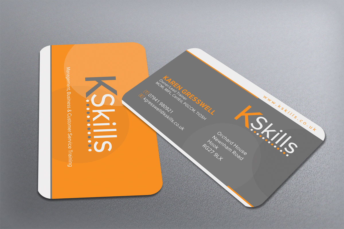 Diseño de Tarjeta de Presentación por diRtY.EMM para Kskills | Diseño #3905995