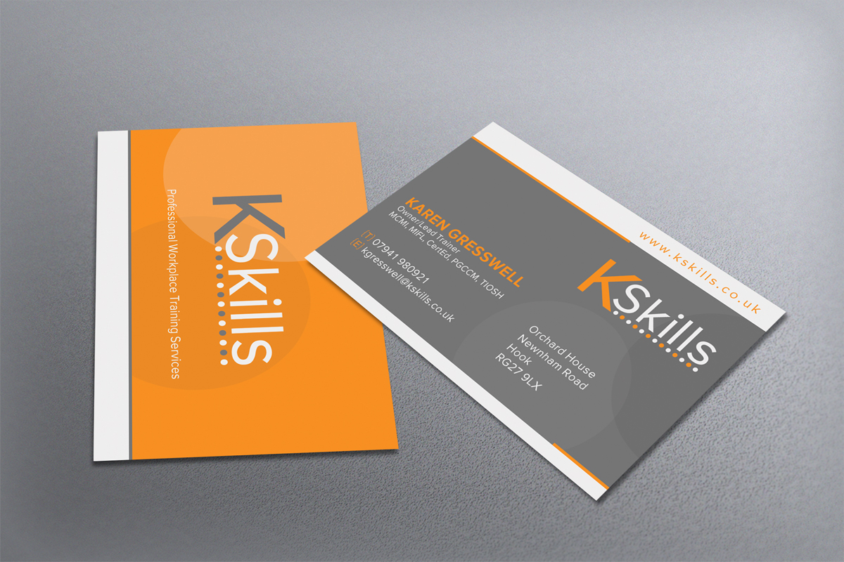 Diseño de Tarjeta de Presentación por diRtY.EMM para Kskills | Diseño #3973867