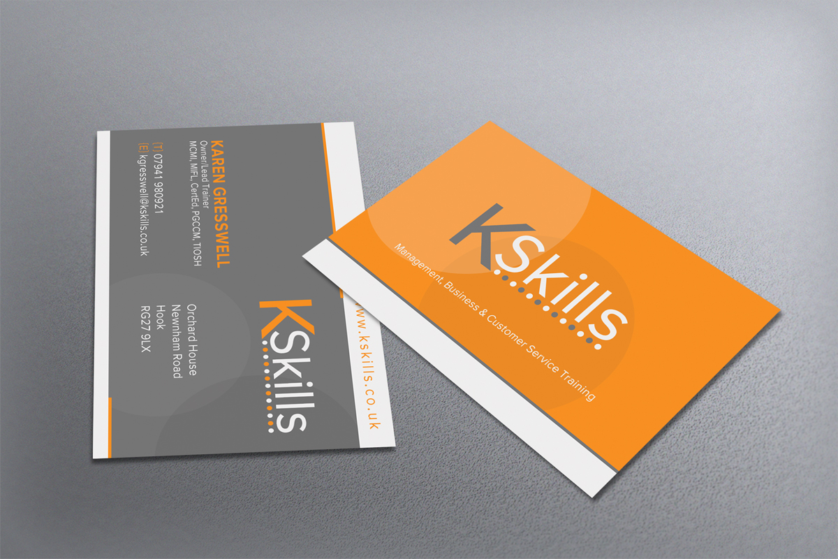 Diseño de Tarjeta de Presentación por diRtY.EMM para Kskills | Diseño #3973868