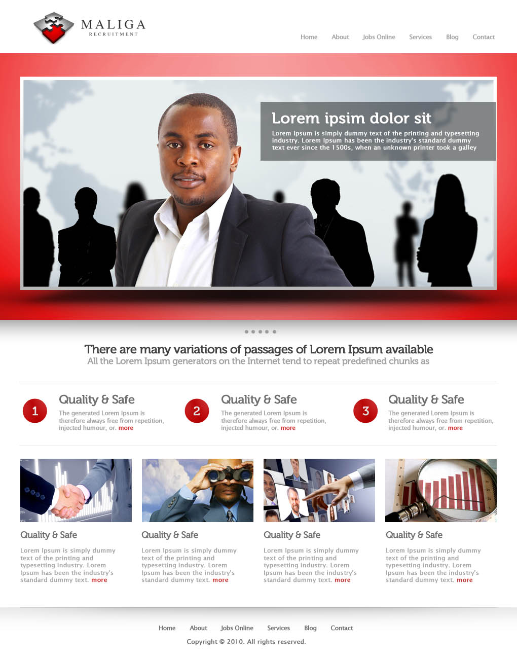 Web Design by denuj for Island Solution | Design #1052884