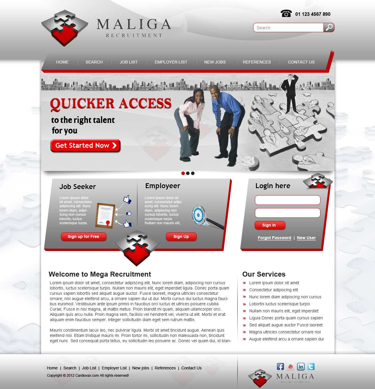 Web-Design von TechWise für Island Solution | Design #1043081