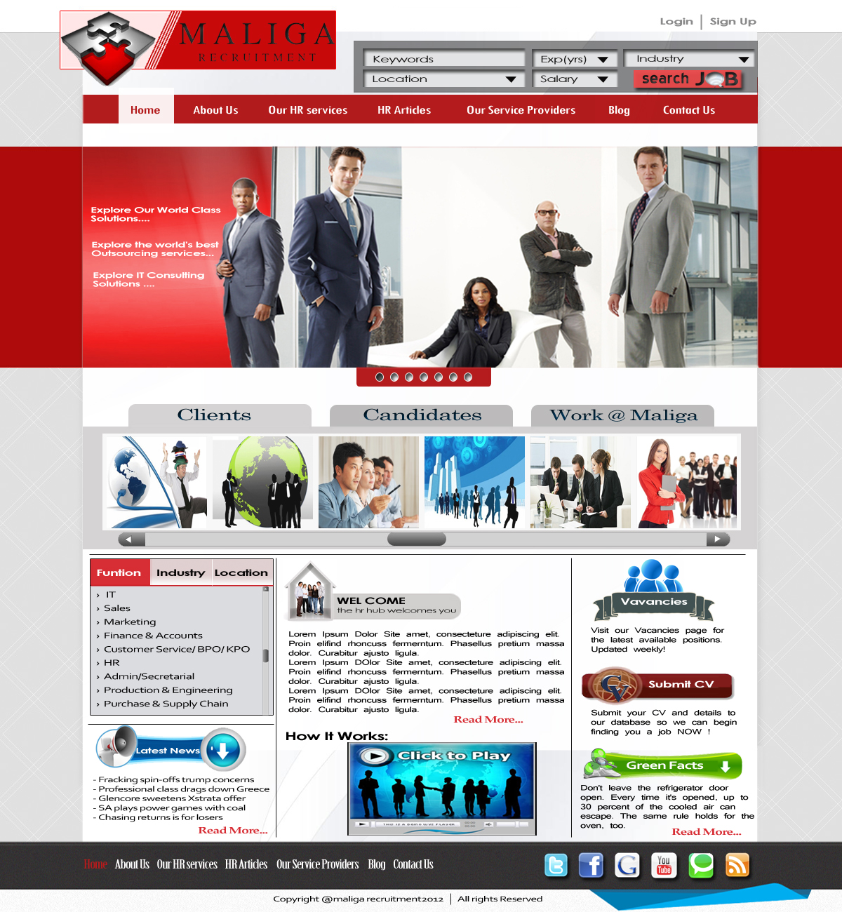 Web Design by spsingh for Island Solution | Design #1044454