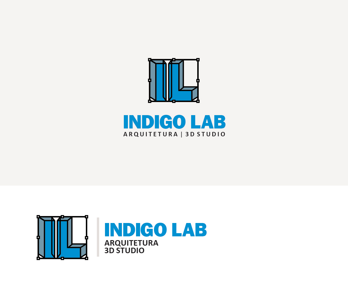Logo Design by Habeeb Muhammad for Indigo LAB | Design #3925277
