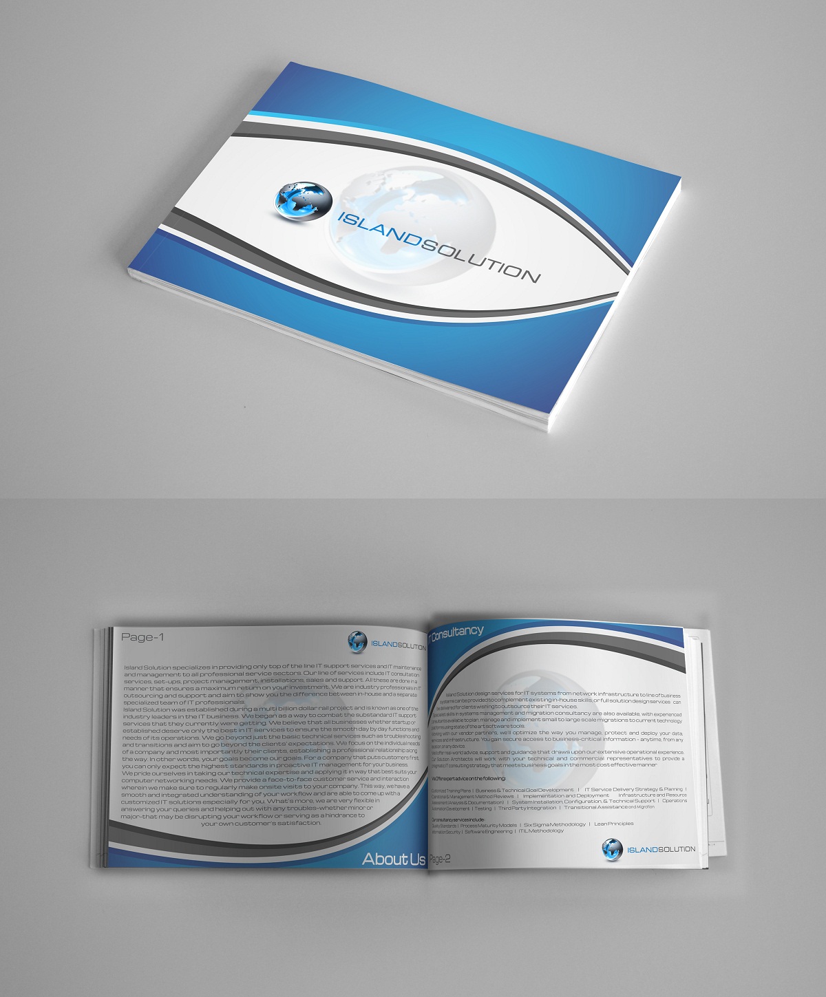 Brochure Design by Naavyd for Island Solution | Design #1050930