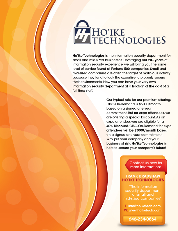 Design de Flyer par shakar pour Hoike Technologies | Design #3901917