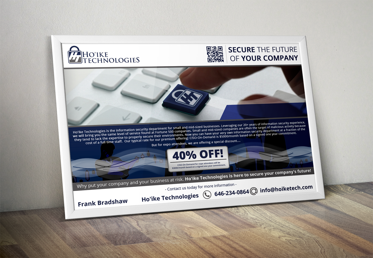 Design de Flyer par HYN Design pour Hoike Technologies | Design #3901104