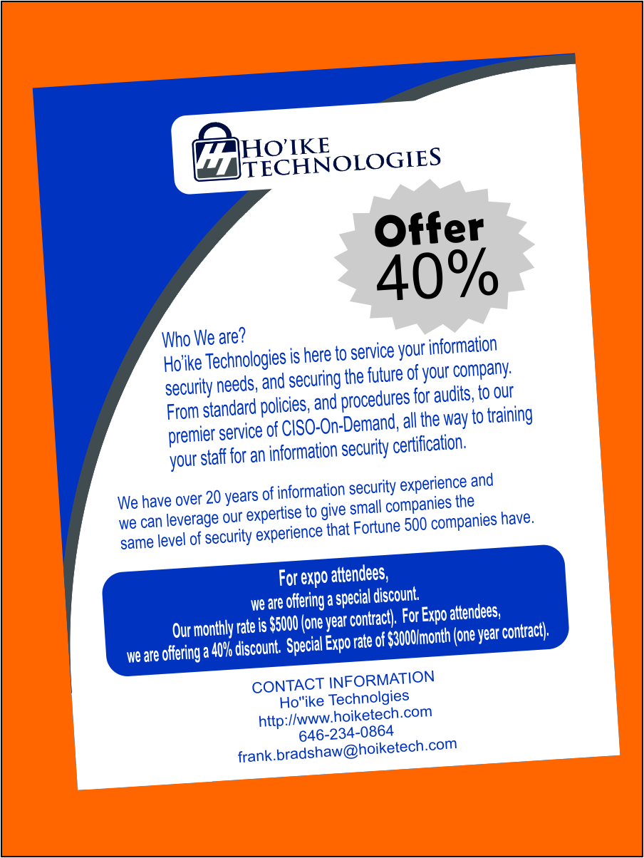 Flyer Design by VRDesigns for Hoike Technologies | Design #3885136