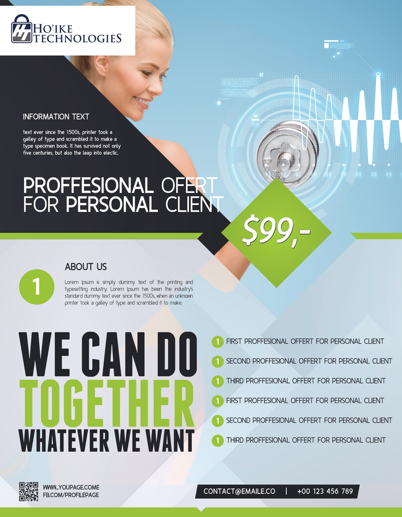Design de Flyer par gigibgm pour Hoike Technologies | Design #3895648