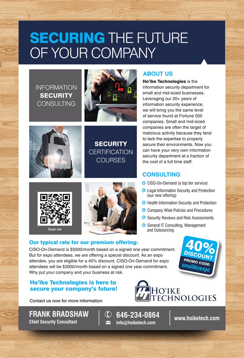 Flyer Design by rkailas for Hoike Technologies | Design #3906402