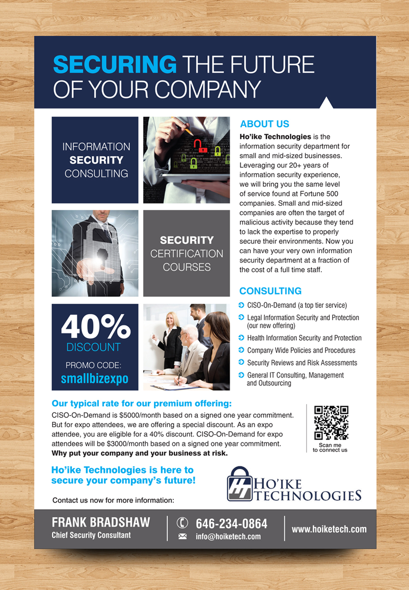 Flyer Design by rkailas for Hoike Technologies | Design #3906405