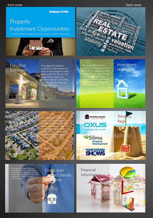  Property Investment Brouchure Design | Design de Brochure par lookedaeng