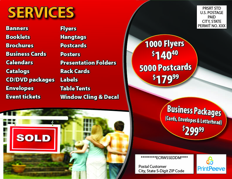 Card Design by Mo Graphix for Print Peeve | Design #1081144
