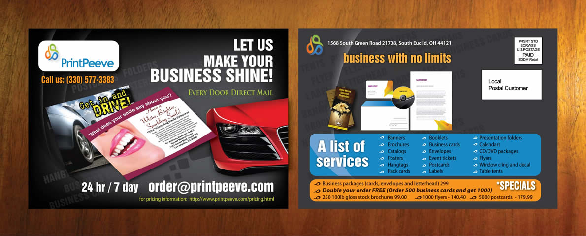 Card Design by Sbss for Print Peeve | Design #1163422
