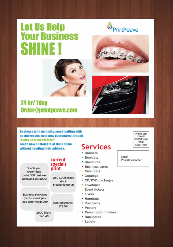 Card Design by Sbss for Print Peeve | Design #1168093