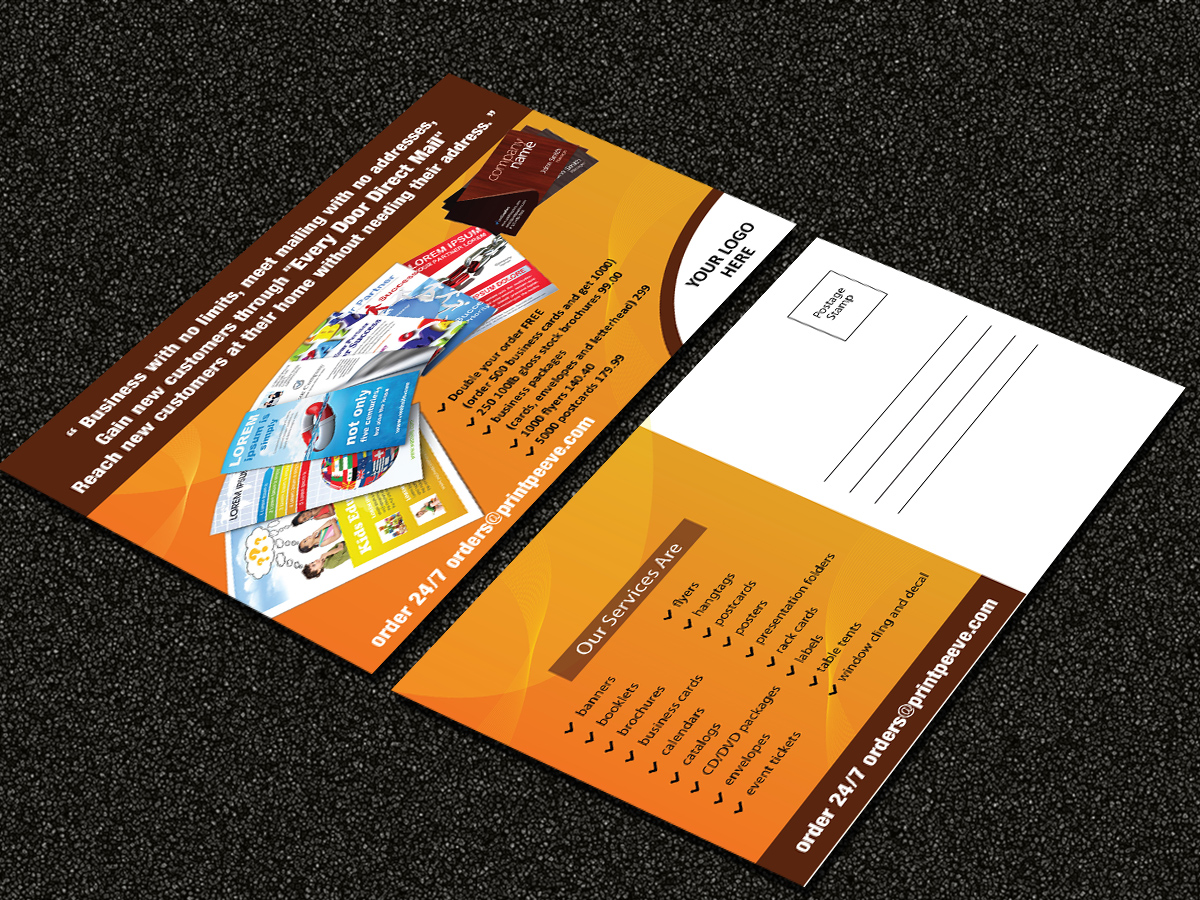 Card Design by Sarmishtha Chattopadhyay_loginchange for Print Peeve | Design #1071863