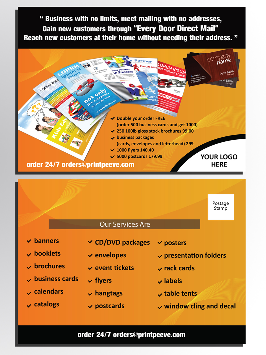 Card Design by Sarmishtha Chattopadhyay_loginchange for Print Peeve | Design #1073159