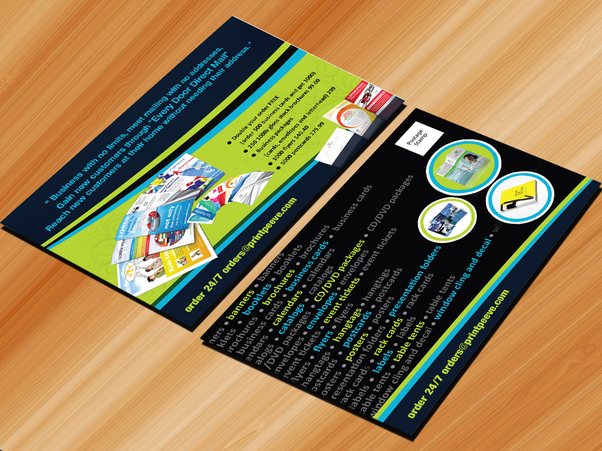 Card Design by Sarmishtha Chattopadhyay_loginchange for Print Peeve | Design #1078126