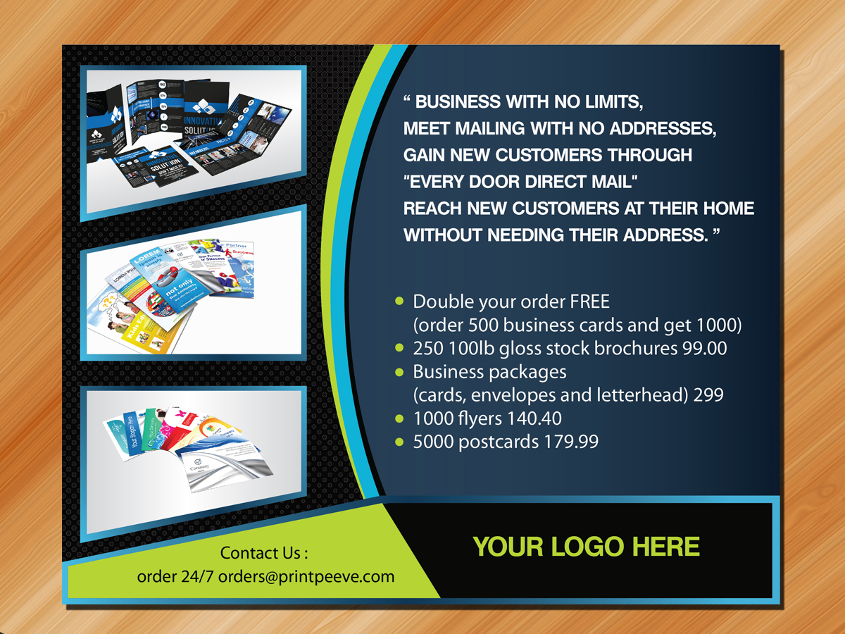 Card Design by Sarmishtha Chattopadhyay_loginchange for Print Peeve | Design #1094035