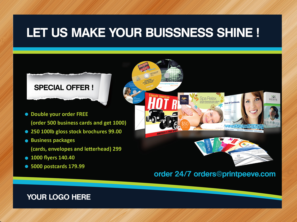 Card Design by Sarmishtha Chattopadhyay_loginchange for Print Peeve | Design #1120776