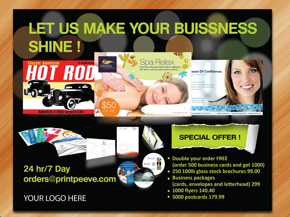 Card Design by Sarmishtha Chattopadhyay_loginchange for Print Peeve | Design #1127394