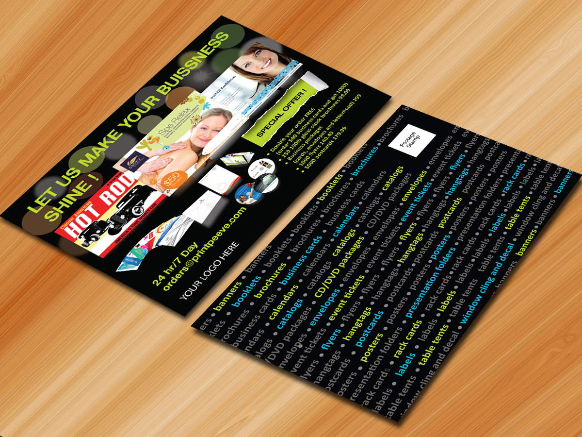 Card Design by Sarmishtha Chattopadhyay_loginchange for Print Peeve | Design #1129244