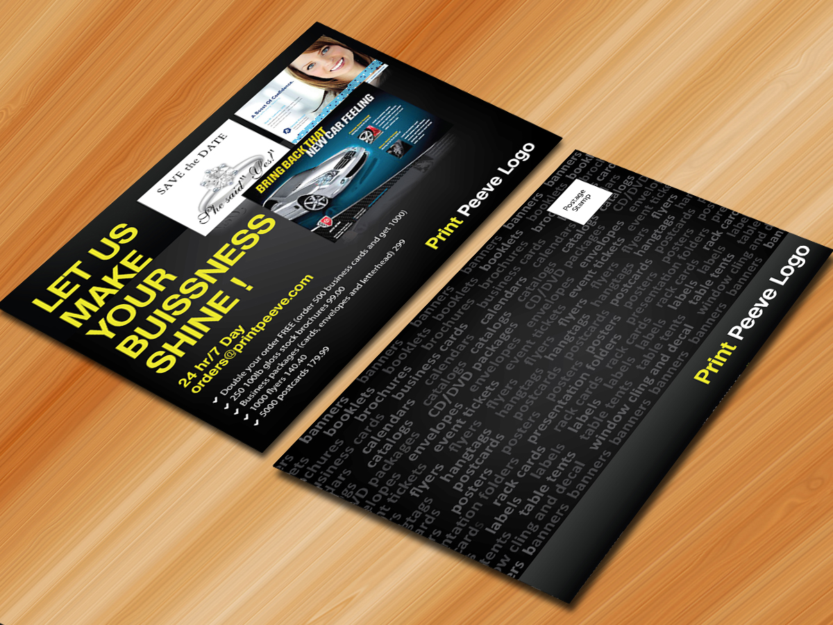 Card Design by Sarmishtha Chattopadhyay_loginchange for Print Peeve | Design #1135643