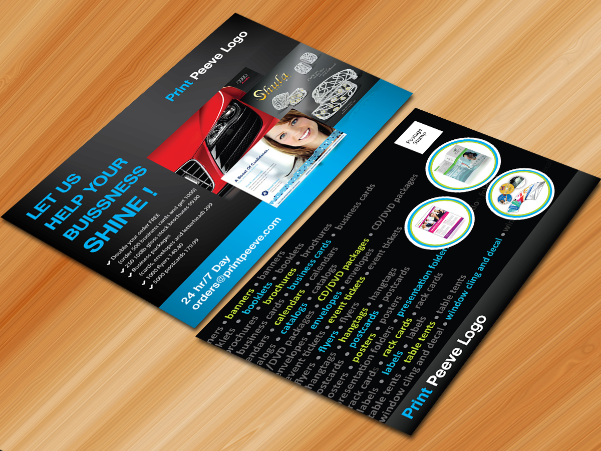 Card Design by Sarmishtha Chattopadhyay_loginchange for Print Peeve | Design #1164053