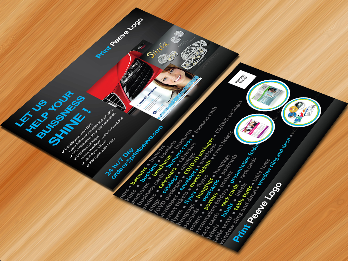 Card Design by Sarmishtha Chattopadhyay_loginchange for Print Peeve | Design #1164119