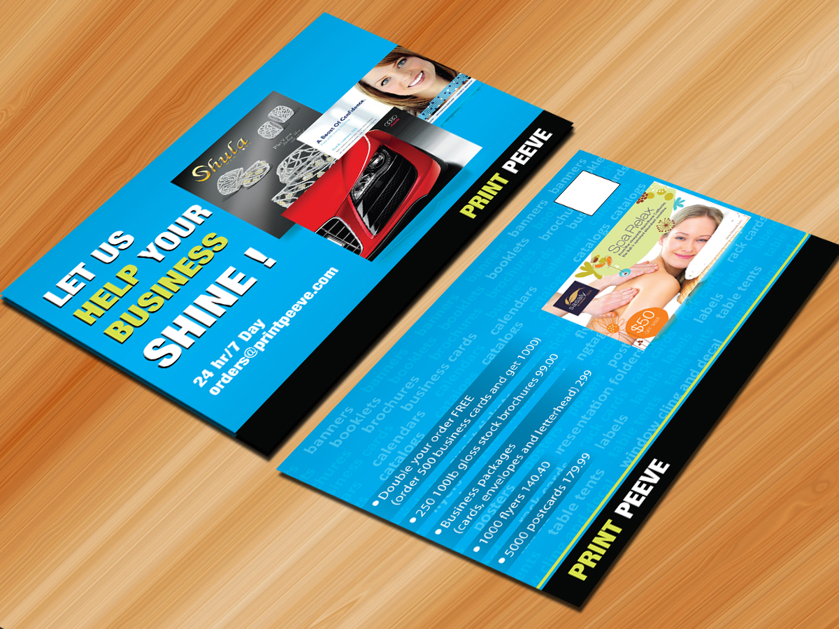 Card Design by Sarmishtha Chattopadhyay_loginchange for Print Peeve | Design #1168117