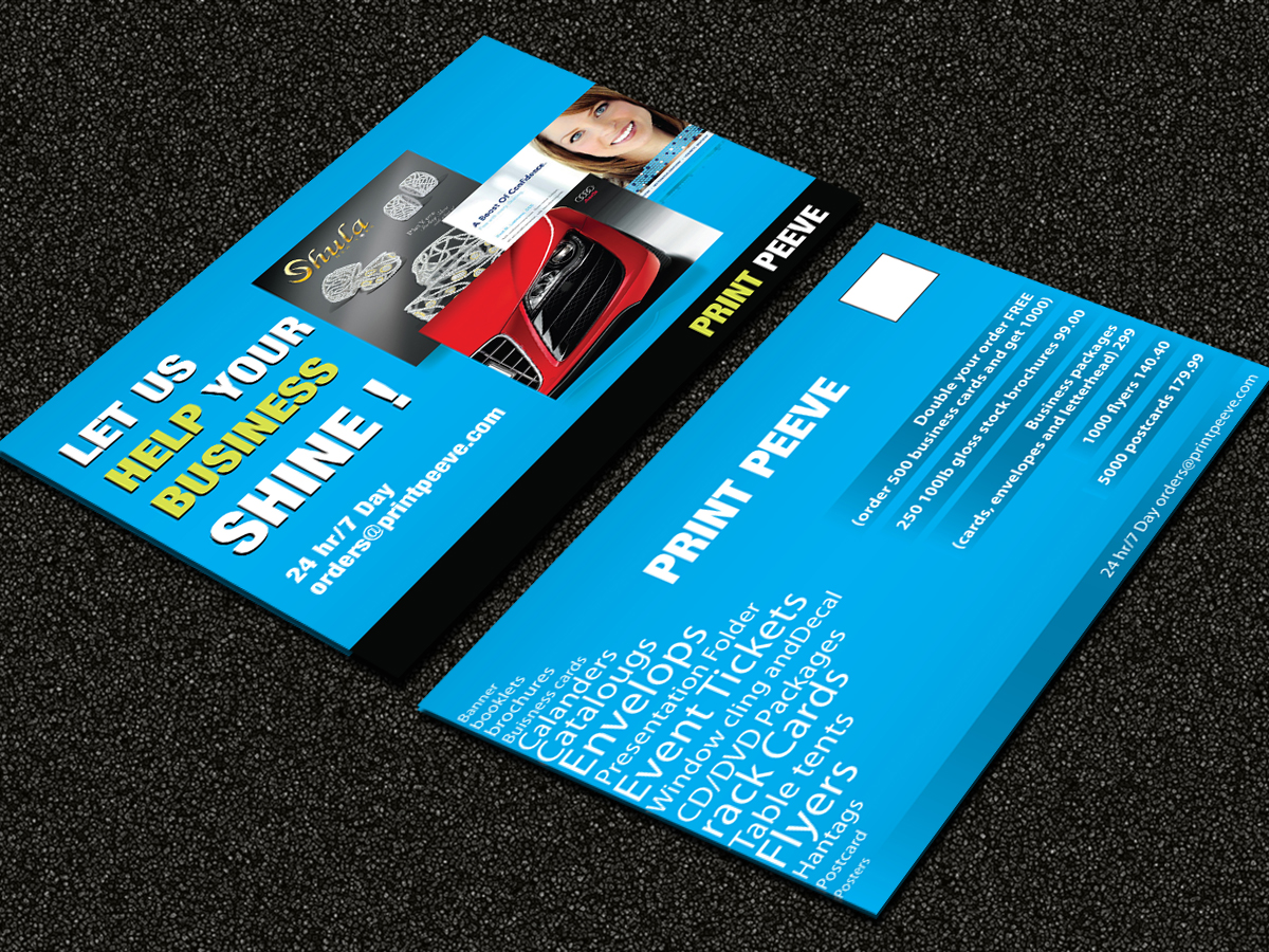 Card Design by Sarmishtha Chattopadhyay_loginchange for Print Peeve | Design #1169162