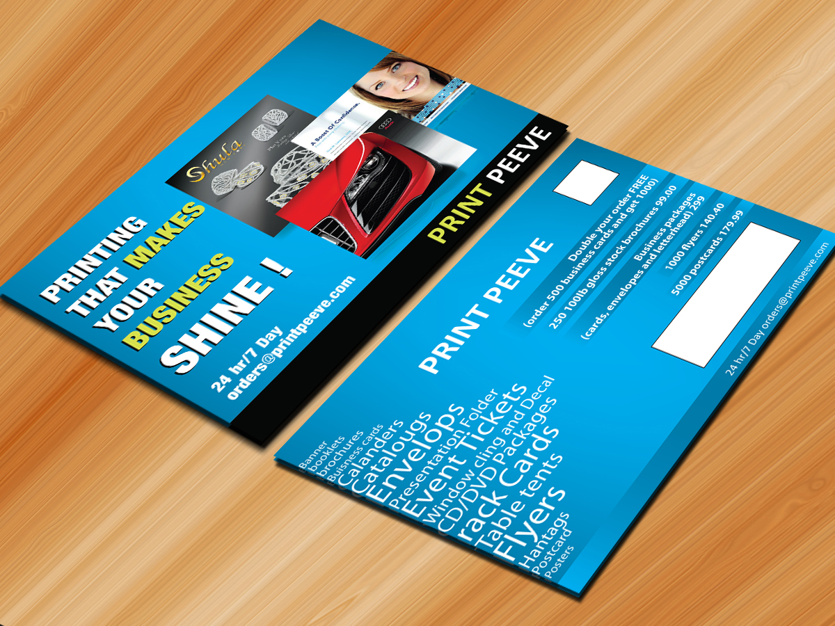 Card Design by Sarmishtha Chattopadhyay_loginchange for Print Peeve | Design #1173950