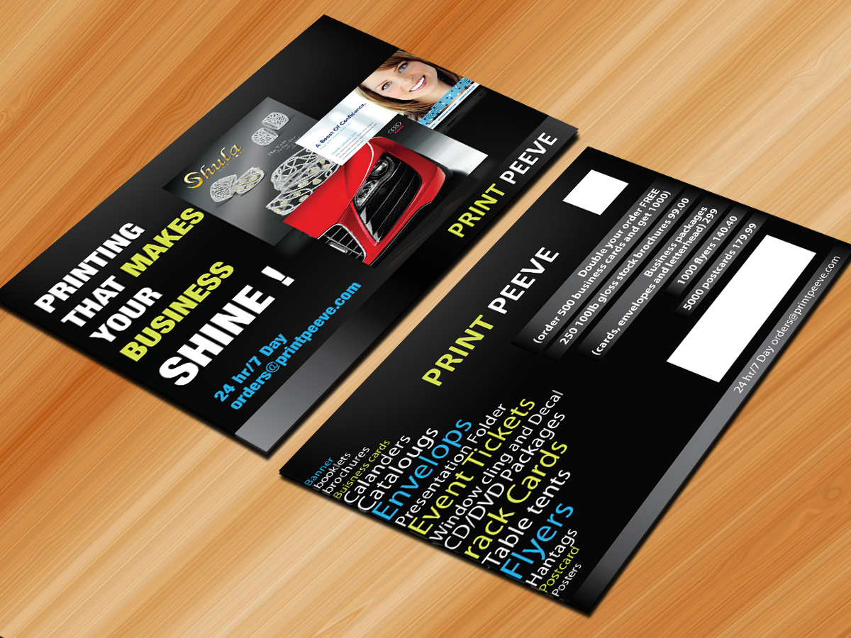 Card Design by Sarmishtha Chattopadhyay_loginchange for Print Peeve | Design #1174004