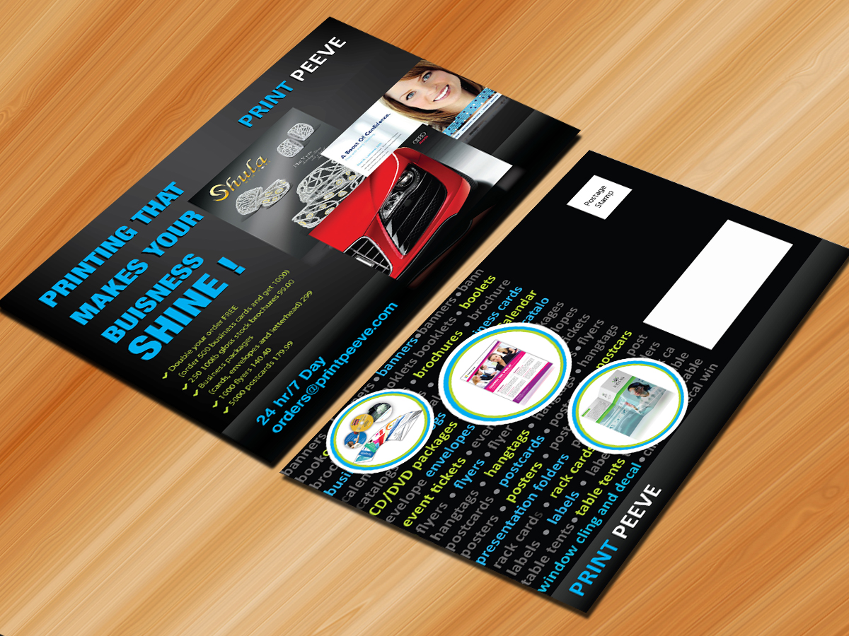Card Design by Sarmishtha Chattopadhyay_loginchange for Print Peeve | Design #1176533