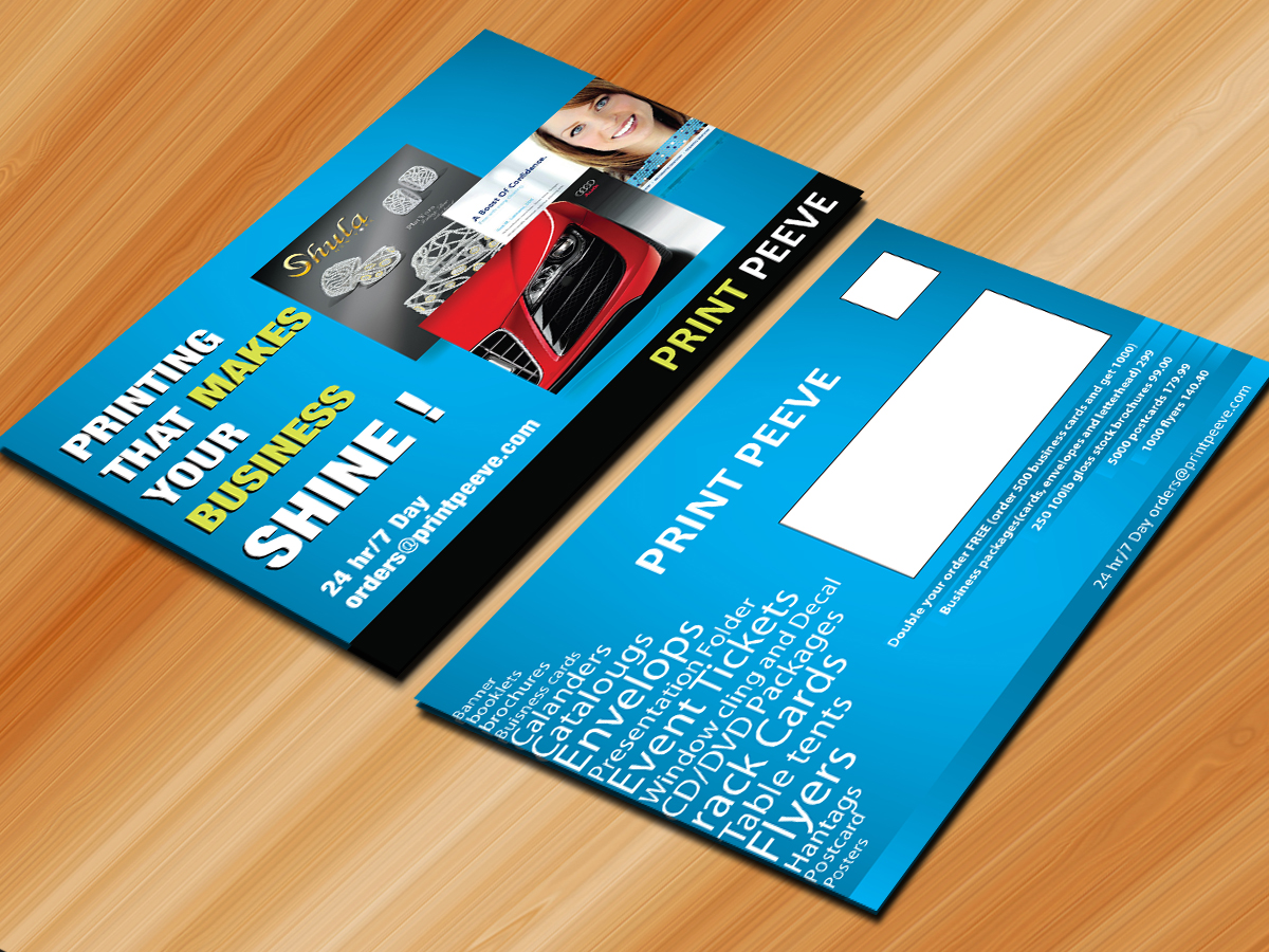 Card Design by Sarmishtha Chattopadhyay_loginchange for Print Peeve | Design #1176934