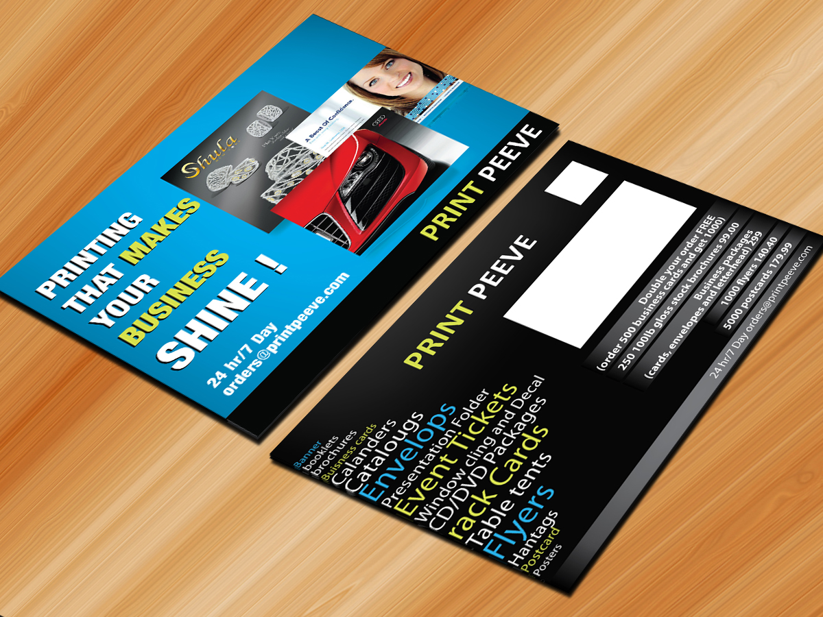 Card Design by Sarmishtha Chattopadhyay_loginchange for Print Peeve | Design #1178000