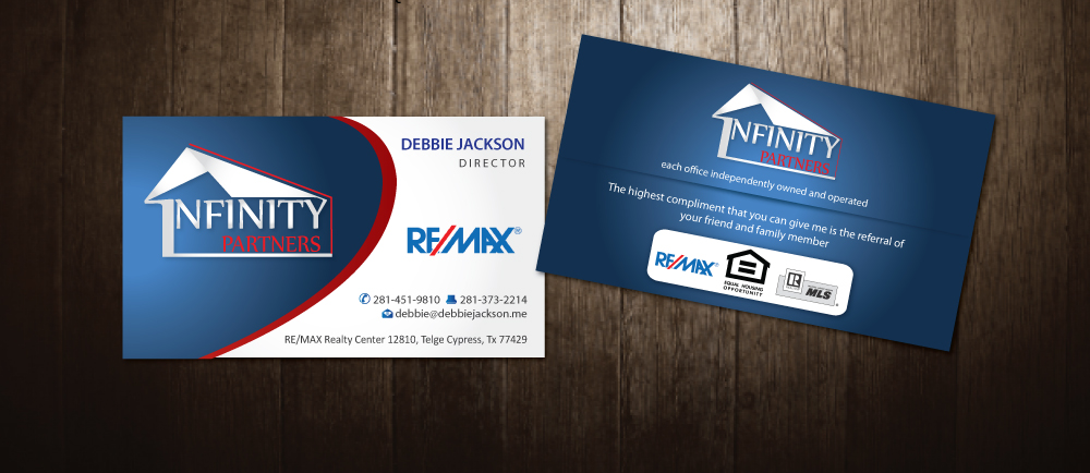 Business Card Design by meet007 for this project | Design #3903288