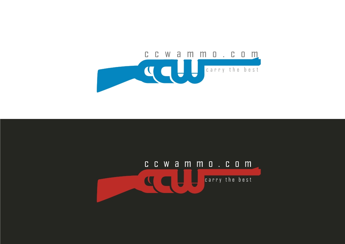 Logo Design by nvisiondesign.co.uk for ccwAmmo.com | Design #3898615