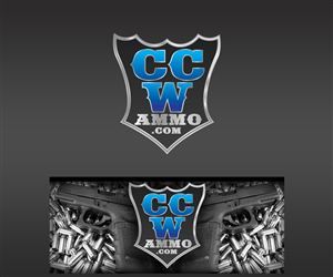 Logo Design by Rome for ccwAmmo.com | Design: #3902621