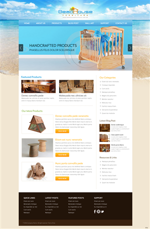 Wordpress Design by pb for this project | Design: #3903583
