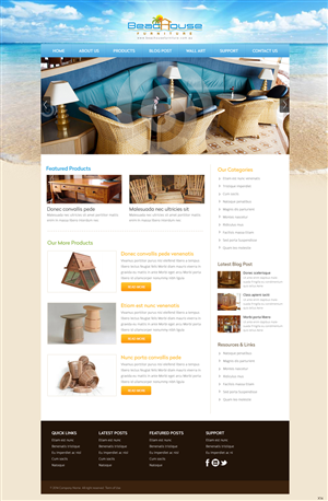 Wordpress Design by pb for this project | Design: #3903587