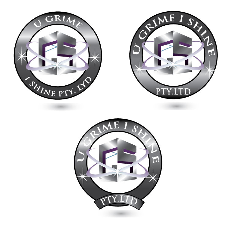 Logo Design by Bling Connect Ink for U GRIME I SHINE | Design #1044408