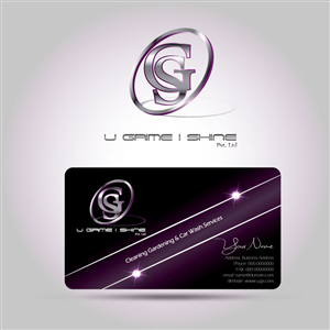Logo Design by Bling Connect Ink for U GRIME I SHINE | Design: #1045483