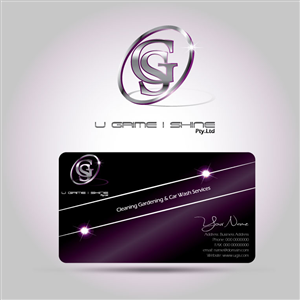 Logo Design by Bling Connect Ink for U GRIME I SHINE | Design: #1048234