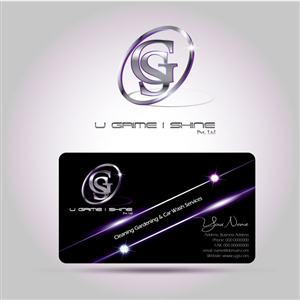 Logo Design by Bling Connect Ink for U GRIME I SHINE | Design: #1048684