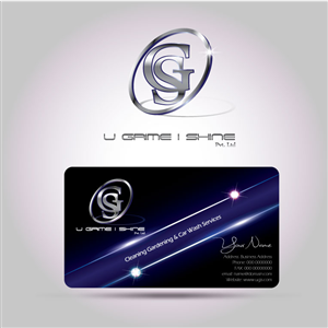 Logo Design by Bling Connect Ink for U GRIME I SHINE | Design: #1048687