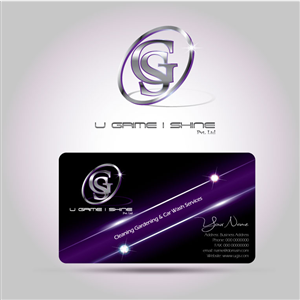 Logo Design by Bling Connect Ink for U GRIME I SHINE | Design: #1048689