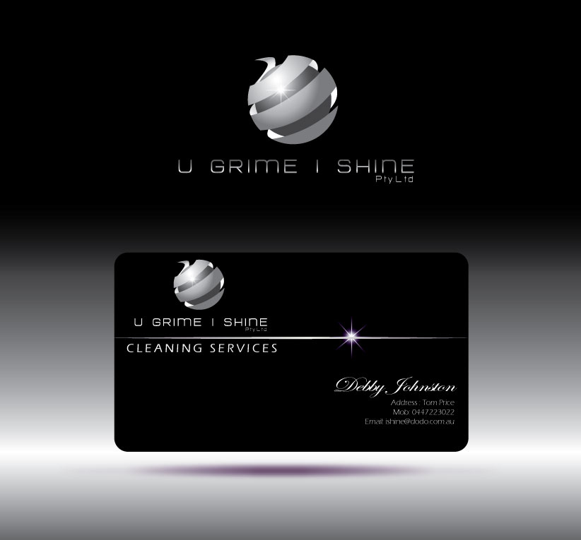 Logo Design by Bling Connect Ink for U GRIME I SHINE | Design #1060840