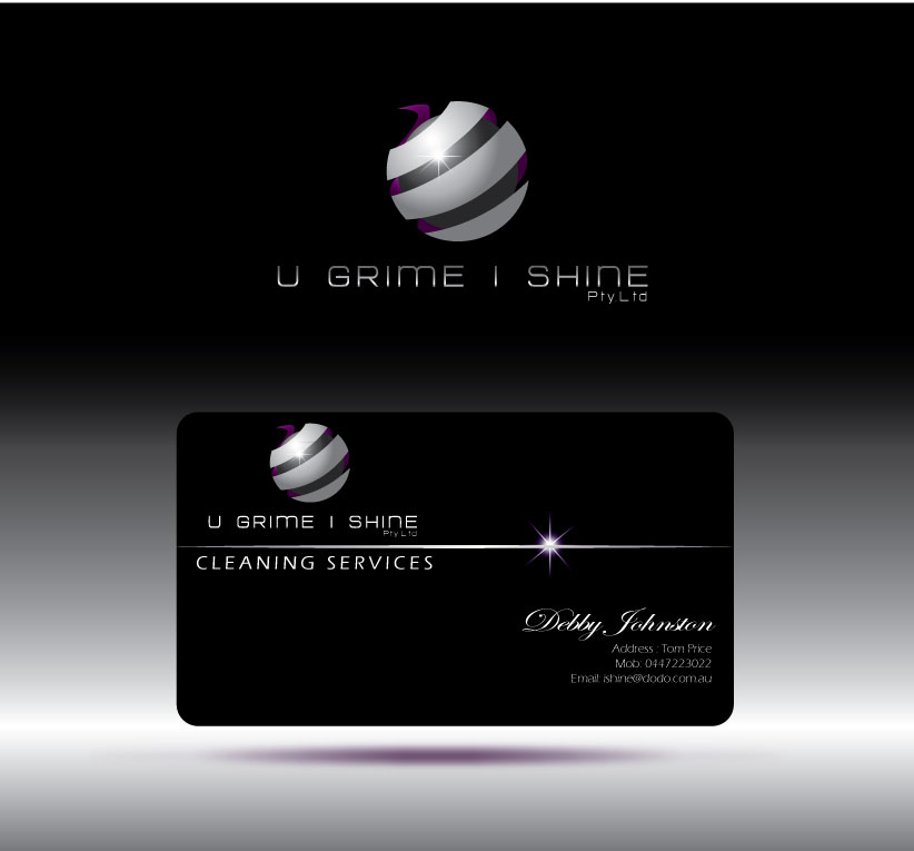Logo Design by Bling Connect Ink for U GRIME I SHINE | Design #1065444